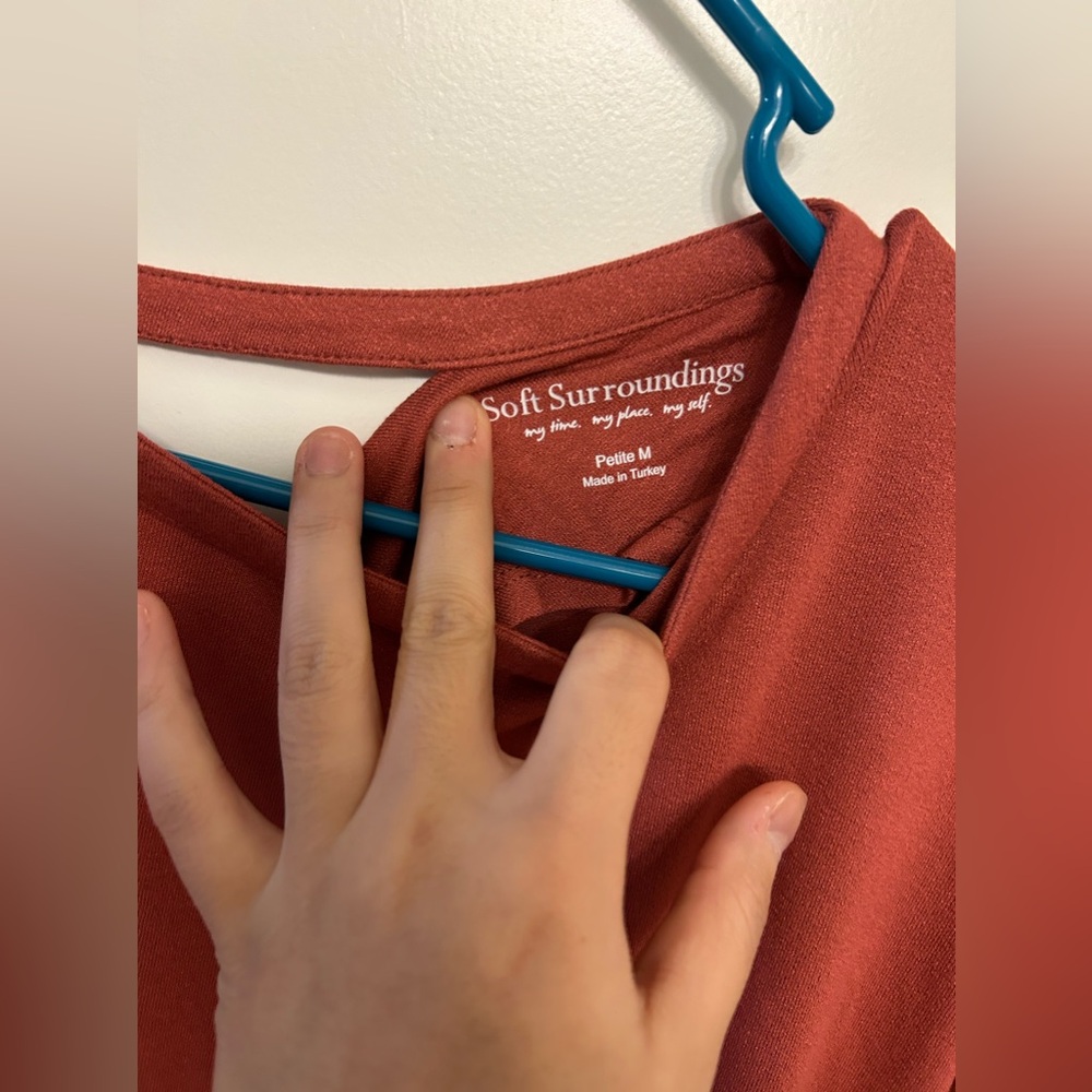 Soft Surroundings Sloan Open Back Dress - Picture 3 of 8